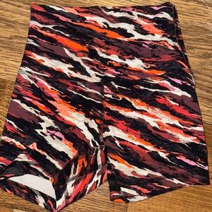 Vibrant Patterned Lululemon Shorts